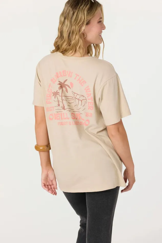 BEACHSIDE BLISS TEE Cement Women O039NEILL Clothing
