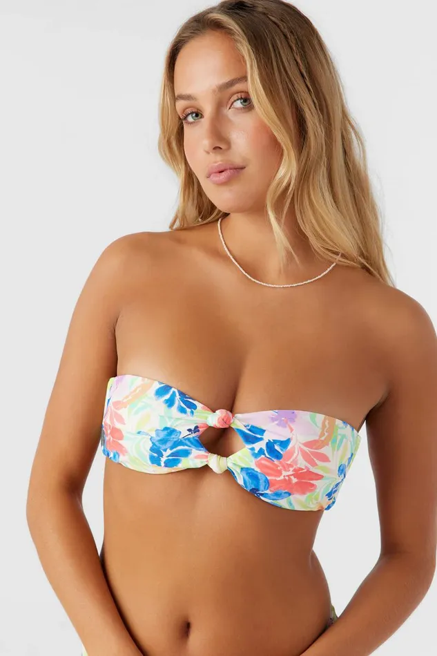 BELLA TROPICAL SKYE KNOT BANDEAU TOP Women O039NEILL Sale