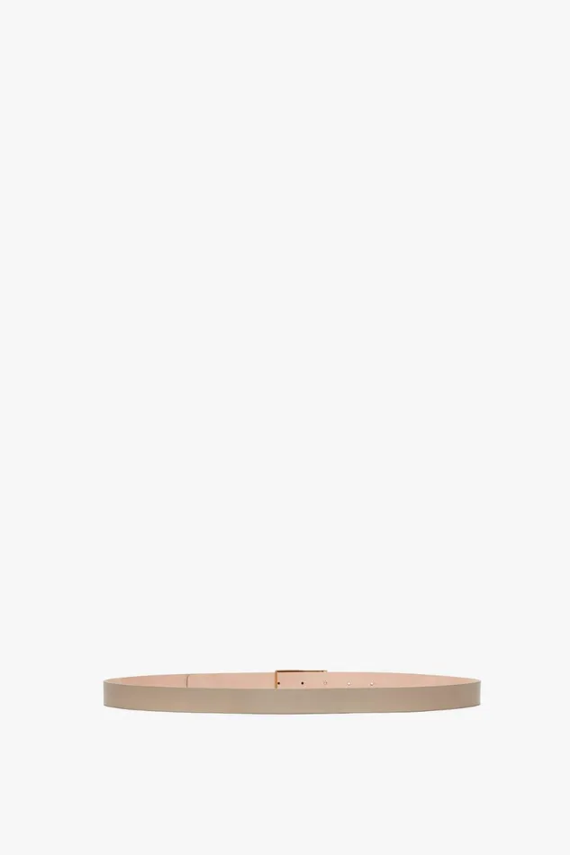 Belts Women Victoria Beckham Exclusive Frame Belt In Beige Leather Belts Women Victoria Beckham Exclusive Frame Belt In Beige Leather