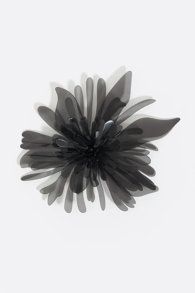 Black Chrysanthemum Charm Black Women Bimba Y Lola Bag Charms