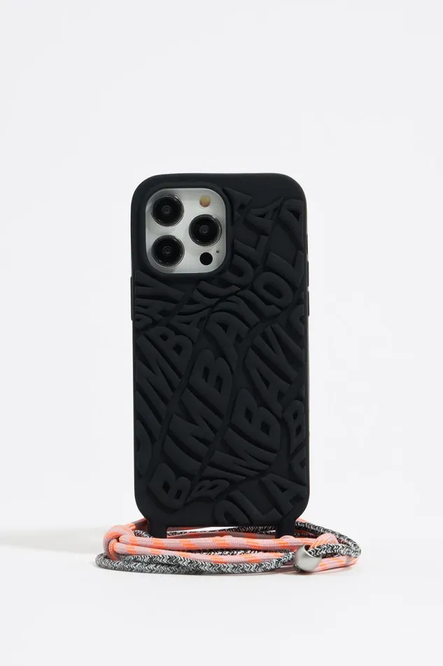 Black Logo Silicone IPhone 13 Pro Max Case Black Women Bimba Y Lola Phone Cases