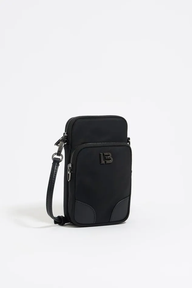 Black Nylon Mini Bag Black Women Bimba Y Lola Mini Bags