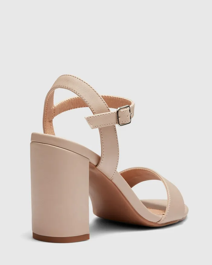 Block Heels NOVO Shoes Women MILLS Nude Block Heels NOVO Shoes Women MILLS Nude