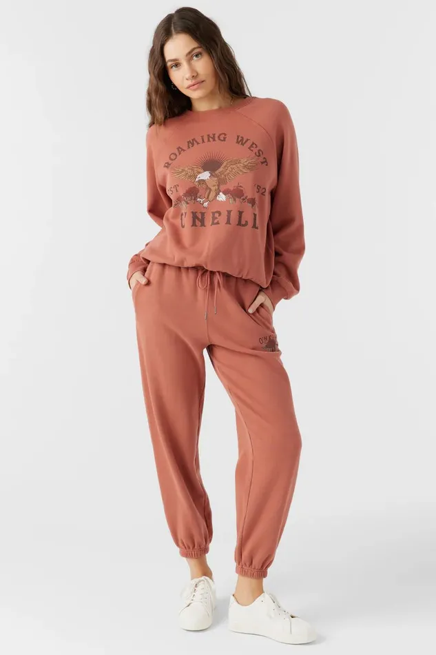 BOARDWALK CREWNECK FLEECE Cedar Wood Women O039NEILL Collections