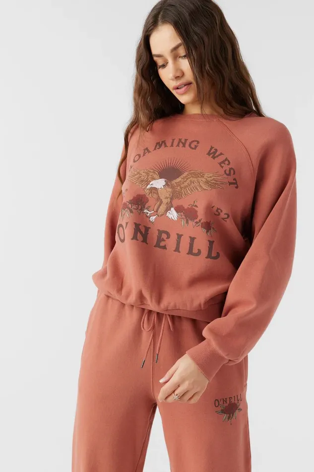 BOARDWALK CREWNECK FLEECE Cedar Wood Women O039NEILL Collections