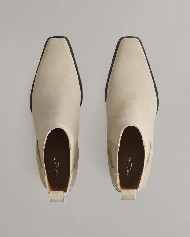Boots Women Rag and Bone Joni Suede Chelsea Boot Light Sand Suede