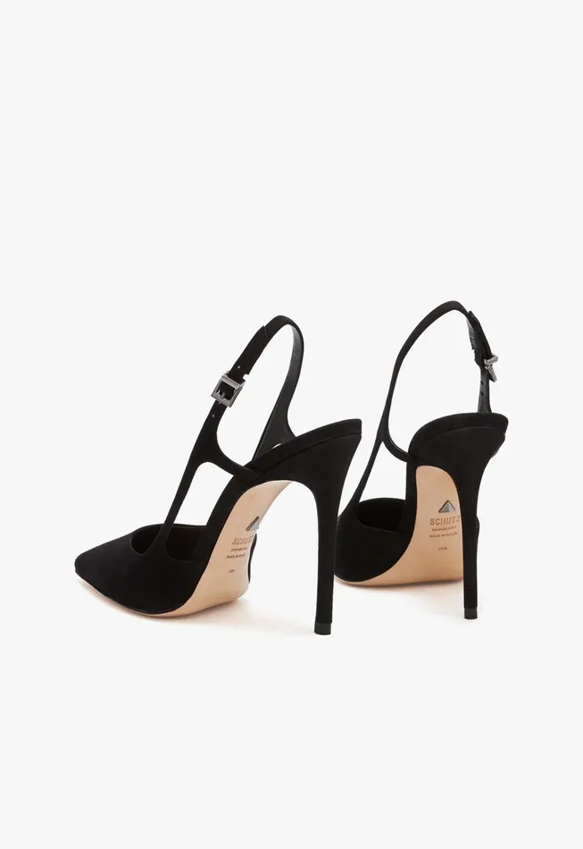 Boris Slingback Pump Black Women Schutz Shoes