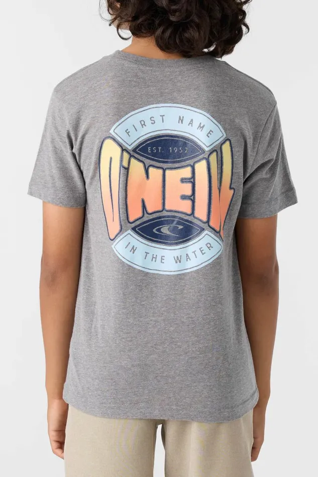 BOY039S COIN FLIP TEE Heather Grey Kids O039NEILL Boy039S Clothing