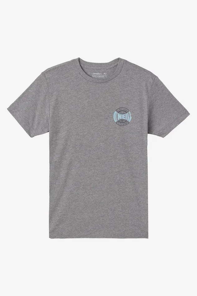 BOY039S COIN FLIP TEE Heather Grey Kids O039NEILL Boy039S Clothing