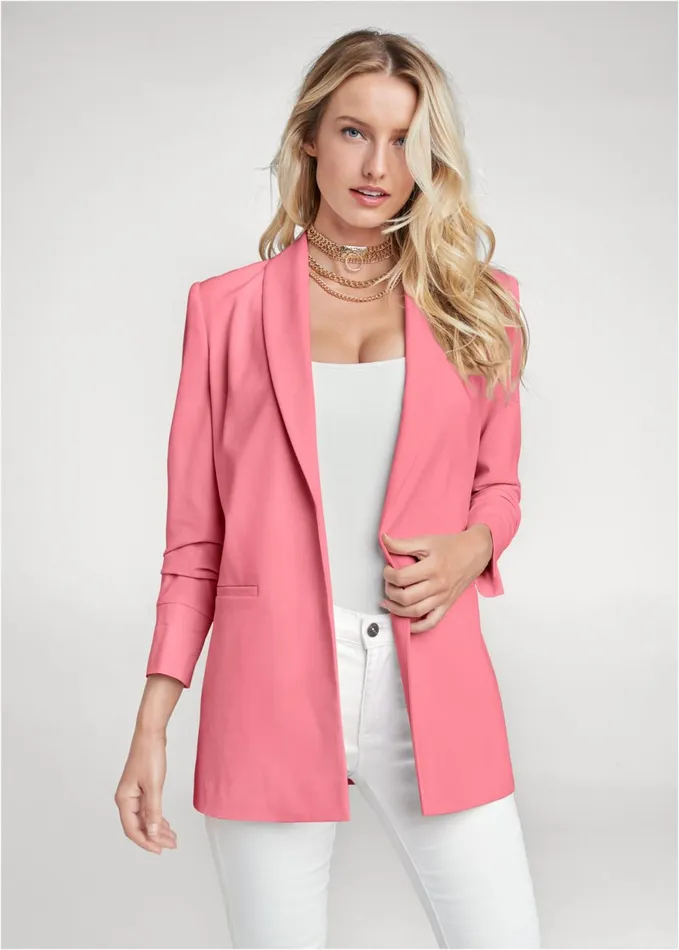 BOYFRIEND BLAZER Pinkin039 Of You Women VENUS Blazers