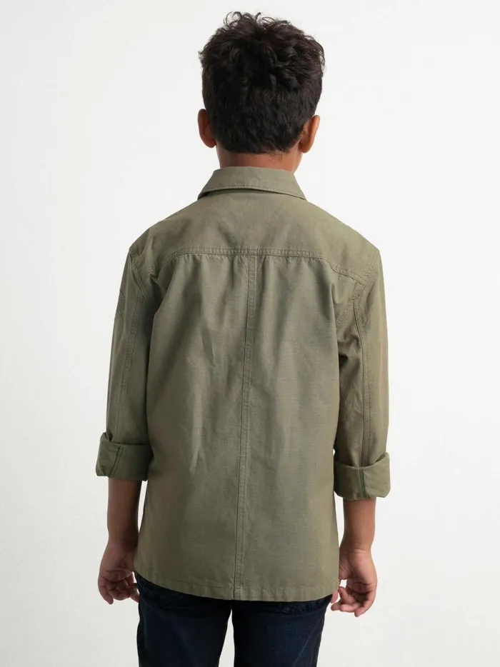 Boys Shirts Petrol Industries Cool Shirt Dusty Army