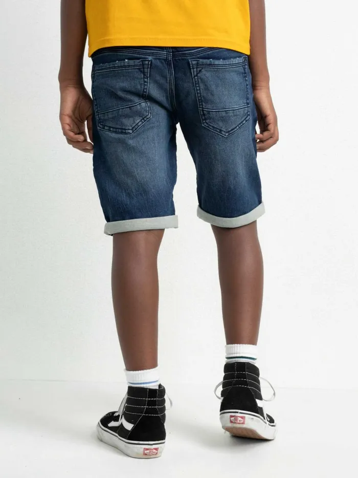 Boys Shorts Petrol Industries Jackson Denim Shorts Concrete Jungle