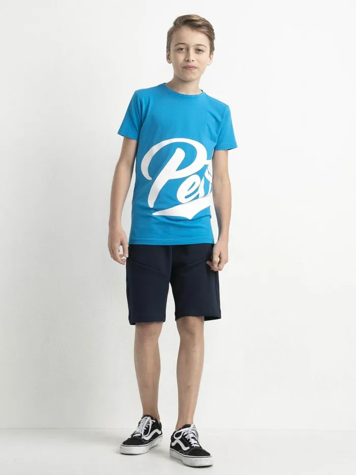 Boys TShirts Petrol Industries Artwork TShirt Bluebird