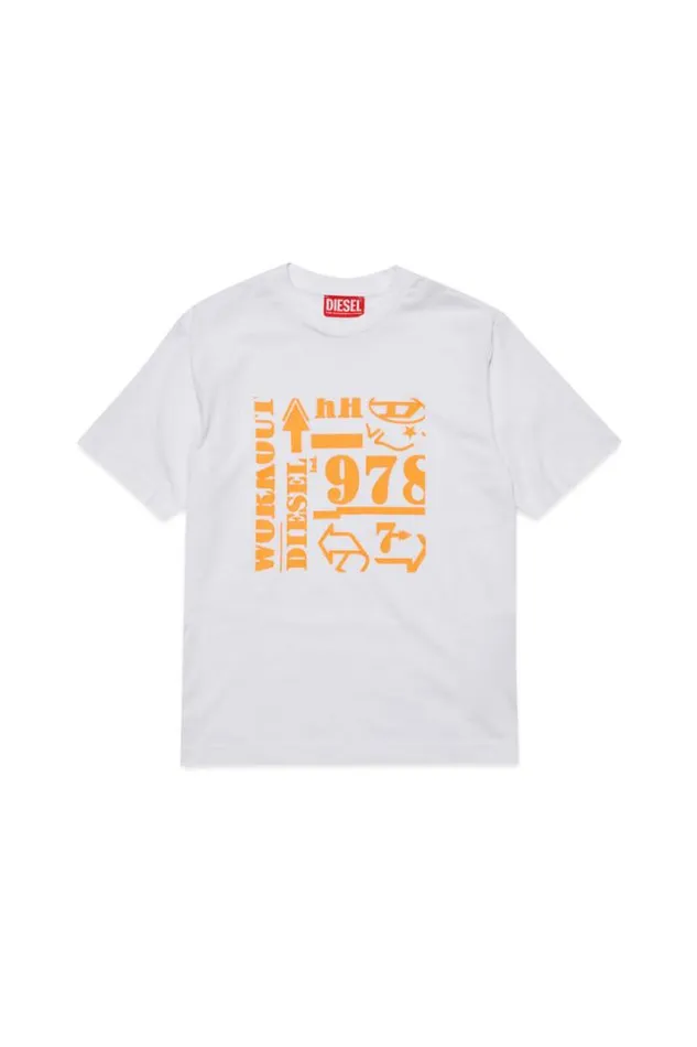 Boys Tsimp Over White Diesel ReadyToWear