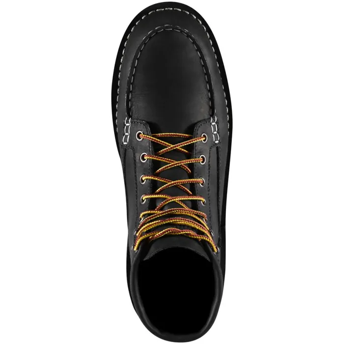 Bull Run Moc Toe 6quot Black Men Danner Boots