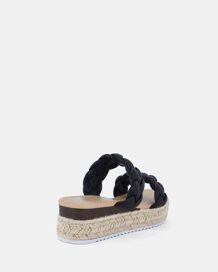BUSTER BLACK Women Wedges NOVO Shoes