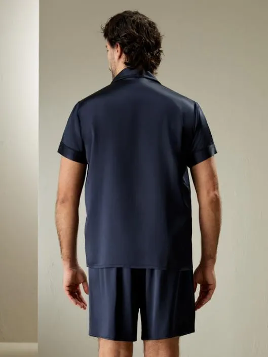 Buy Mens Pajama Short Sets 100 Pure Silk Nightwear Men Lilysilk Pajamas