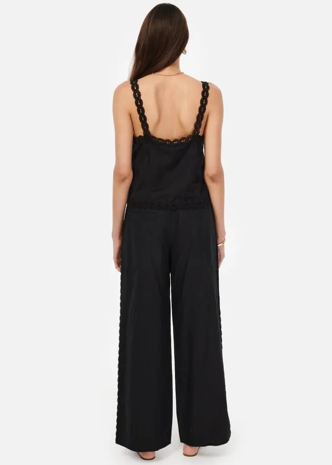 CAMI NYC Camisoles Women Alessandra Cotton Camisole Black