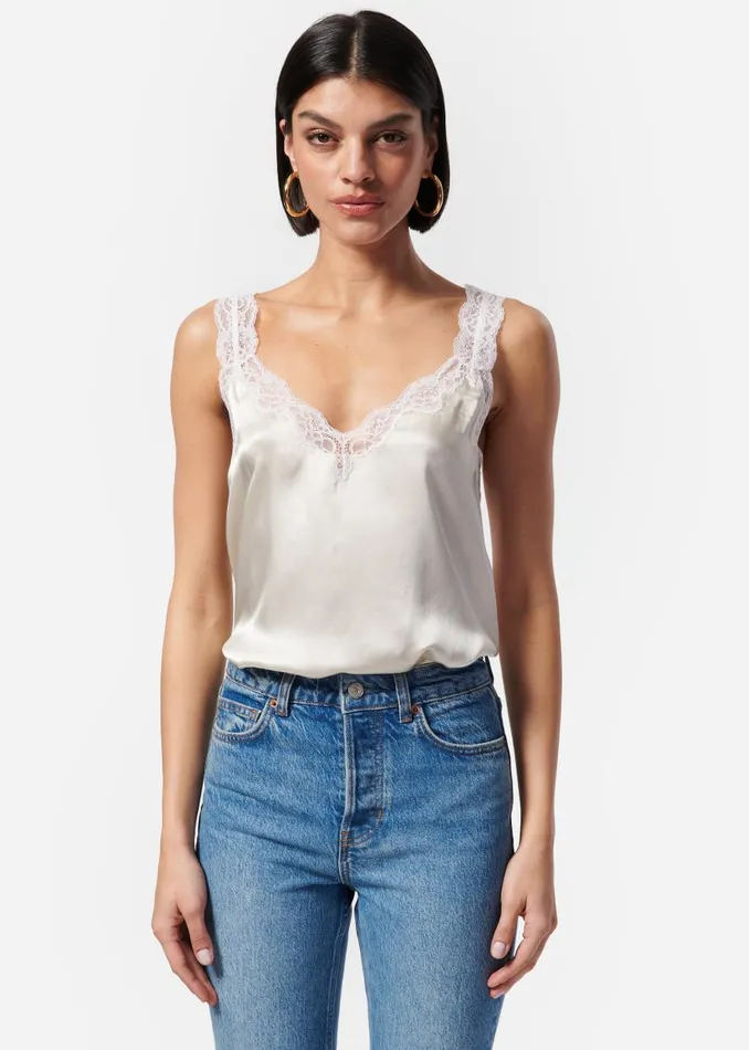 CAMI NYC Camisoles Women Fernanda Cami Macadamia