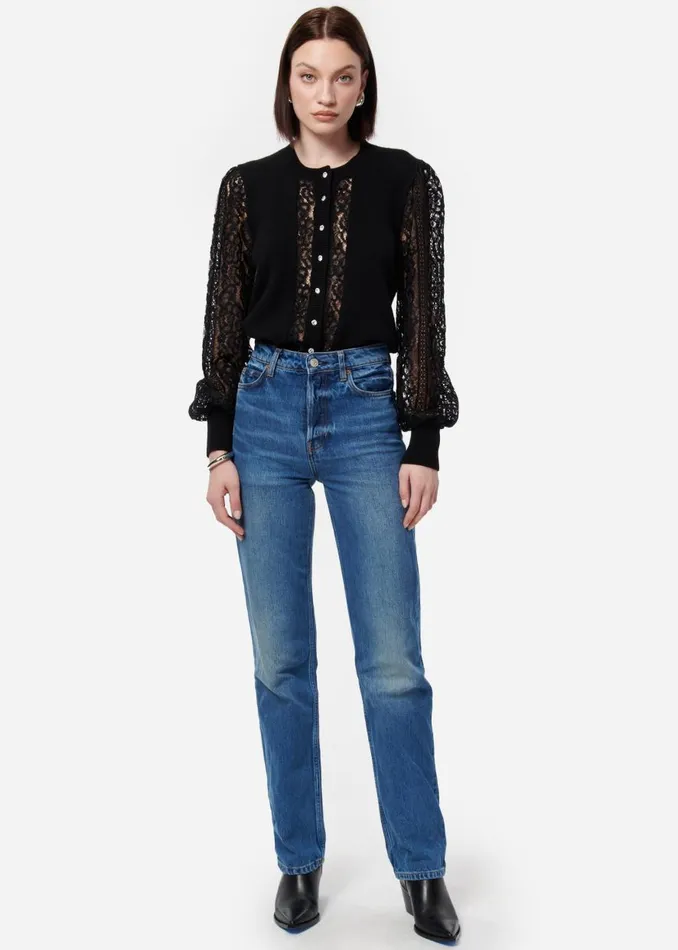 CAMI NYC Tops and Sweaters Women Lita Sweater Black