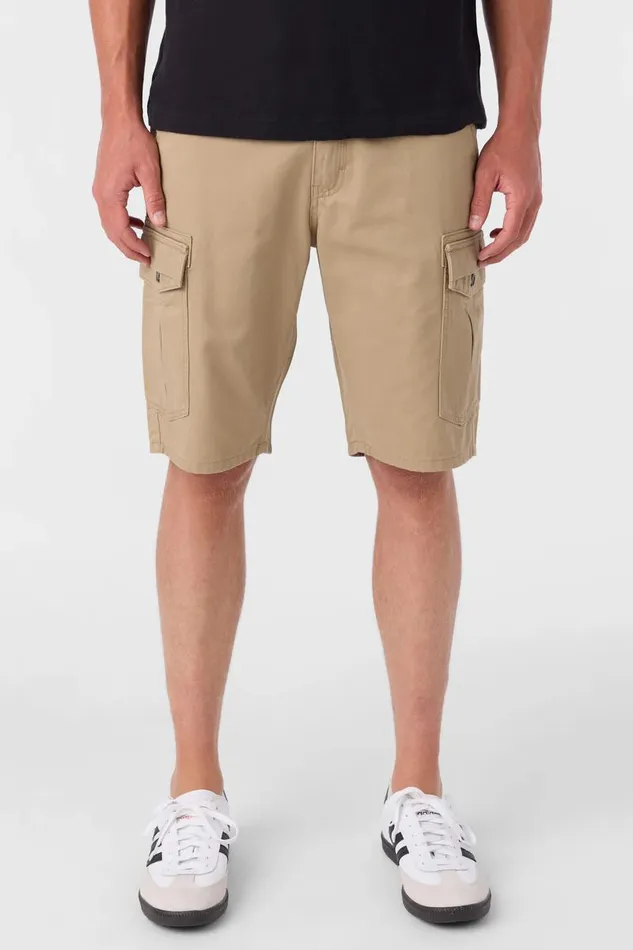 CAMPBELL 21034 CARGO SHORTS Khaki Men O039NEILL Clothing