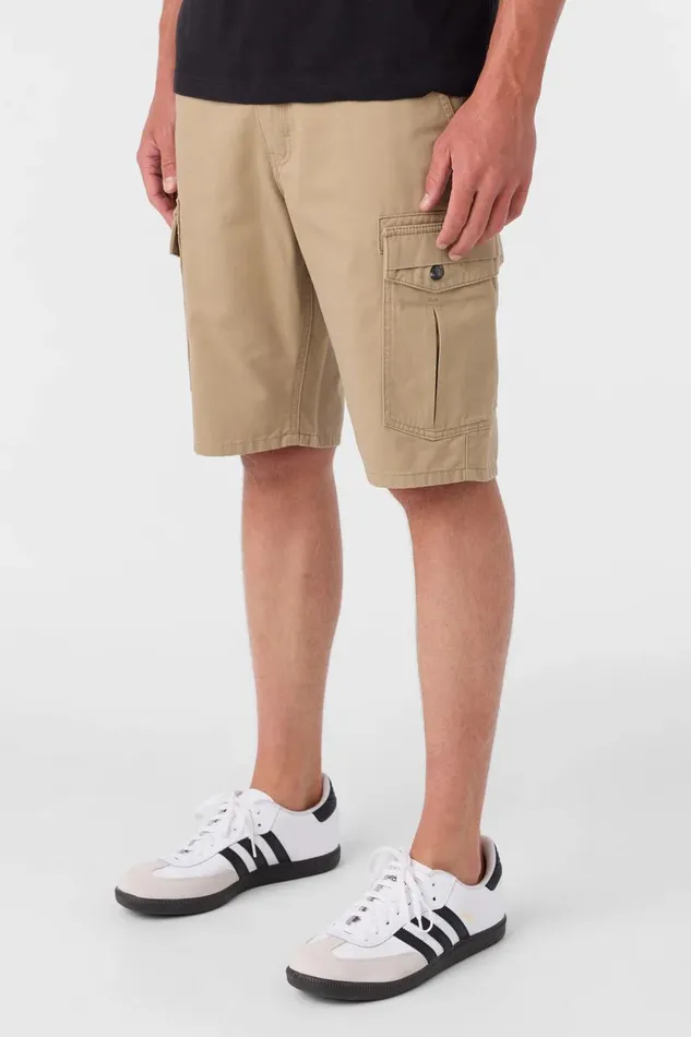 CAMPBELL 21034 CARGO SHORTS Khaki Men O039NEILL Clothing