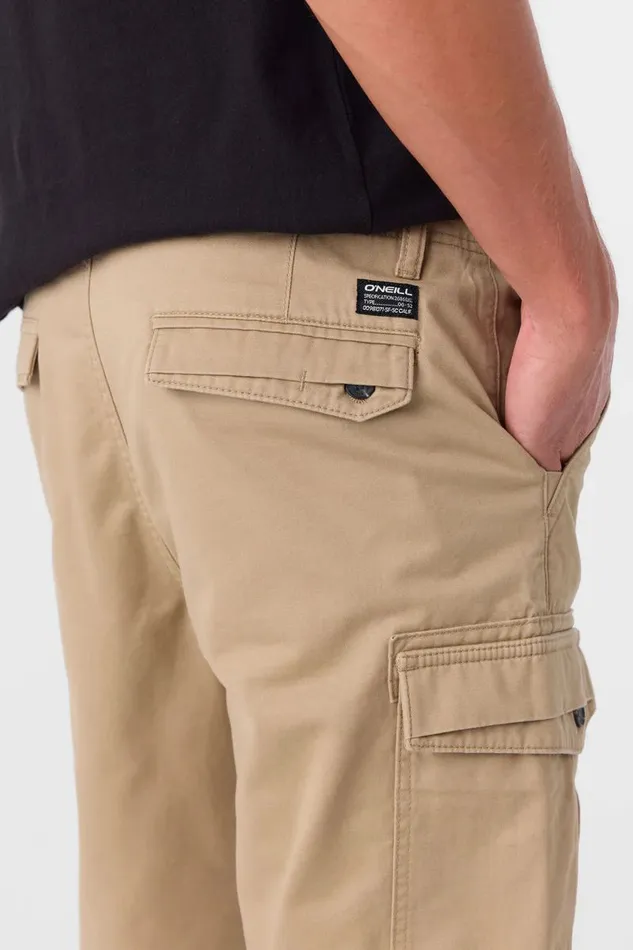 CAMPBELL 21034 CARGO SHORTS Khaki Men O039NEILL Clothing