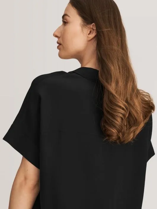 Casual Comfy Short Sleeve Silk Blouse For Women Women Lilysilk Tops