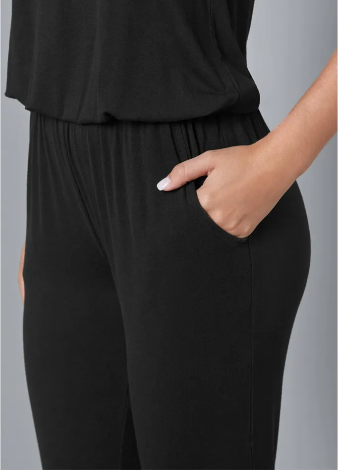 CASUAL JUMPSUIT Black Women VENUS Casual Jumpsuits and Rompers