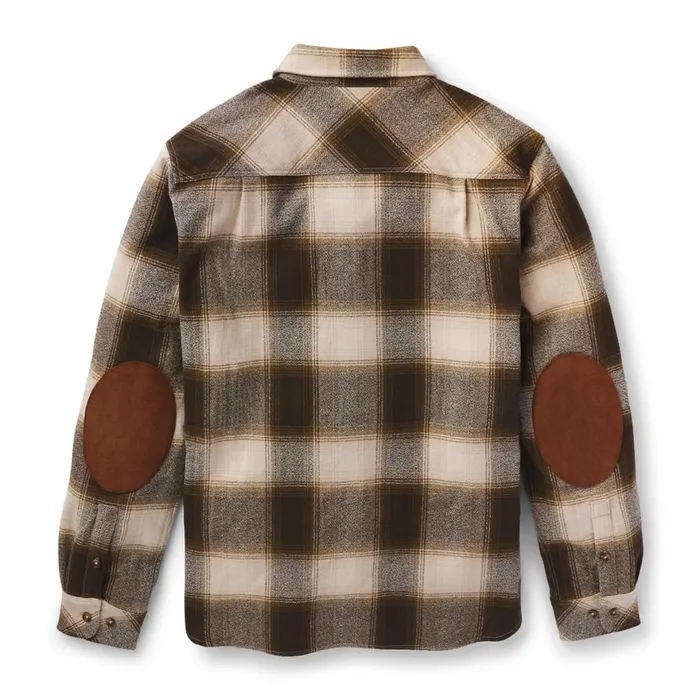 Cedar Mill Cotton Flannel Shirt Earth Plaid Men Danner Shirts
