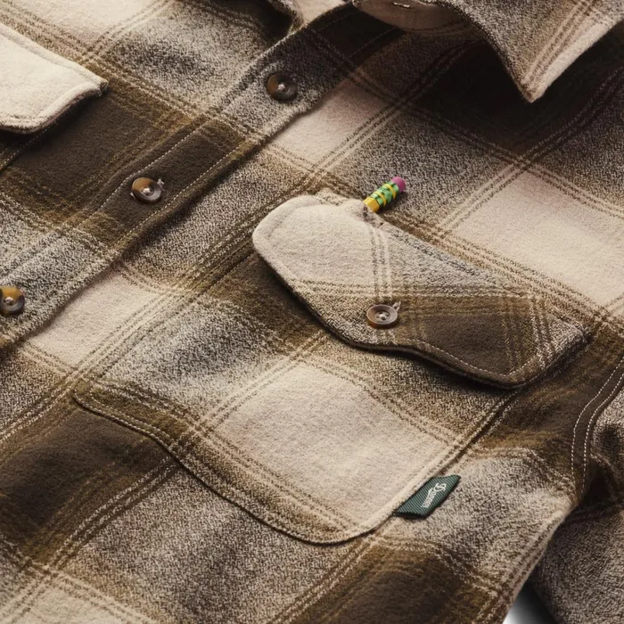 Cedar Mill Cotton Flannel Shirt Earth Plaid Men Danner Shirts