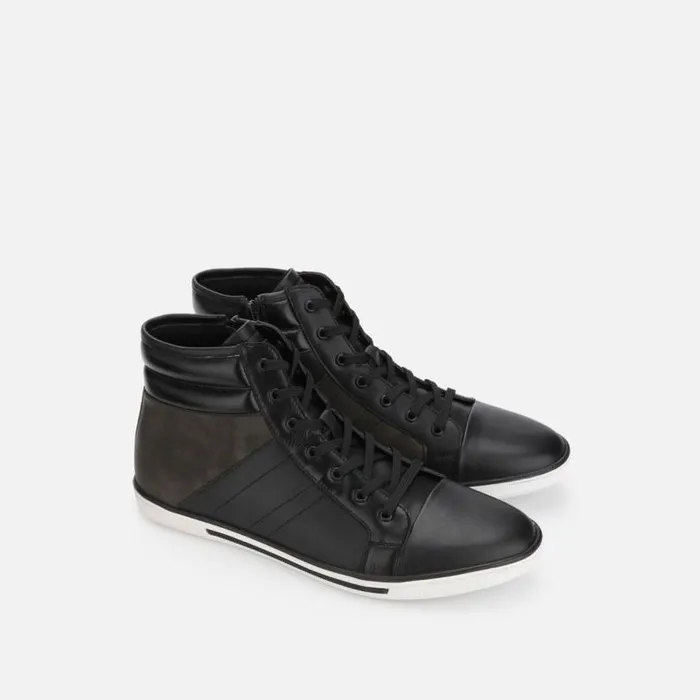 Center Resource High Top Sneaker Black Men Kenneth Cole Sneakers