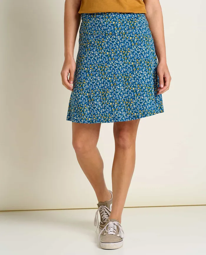 Chaka Skirt Cornflower Ditsy Print Skirts and Skorts ToadandCo Women8217s