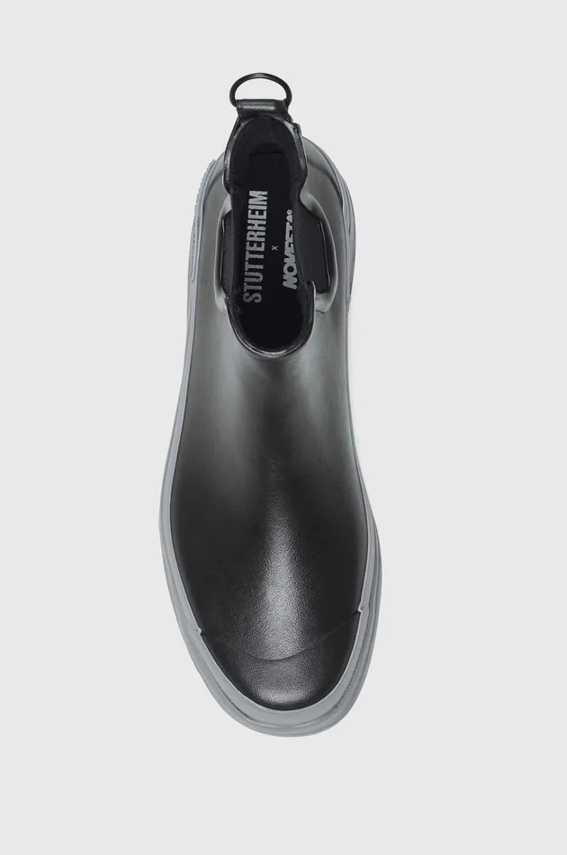 Chelsea Boots Women Stutterheim Chelsea Rainwalker BlackGrey