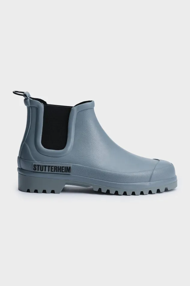 Chelsea Boots Women Stutterheim Chelsea Rainwalker Charcoal