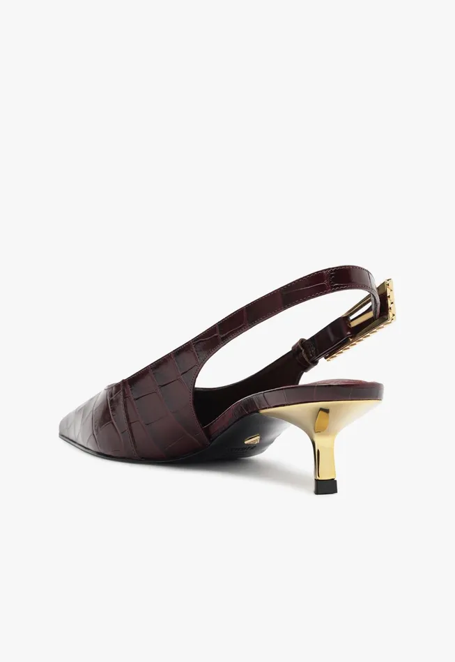 Ciara Mid Pump Cherry Wine Women Schutz Shoes