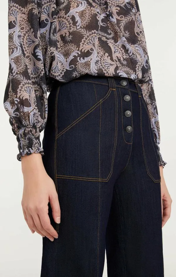 Cinq Sept Benji Pant Indigo Women Pants