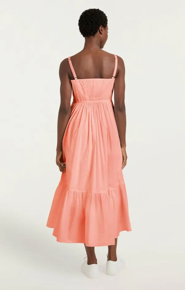 Cinq Sept Elsie Dress Pale Rose Women Midi