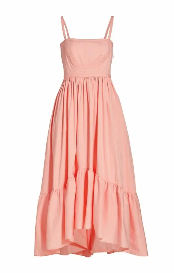 Cinq Sept Elsie Dress Pale Rose Women Midi