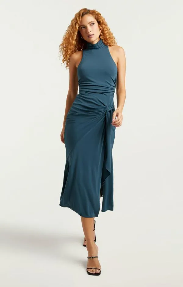 Cinq Sept Rori Dress Onyx Women Midi