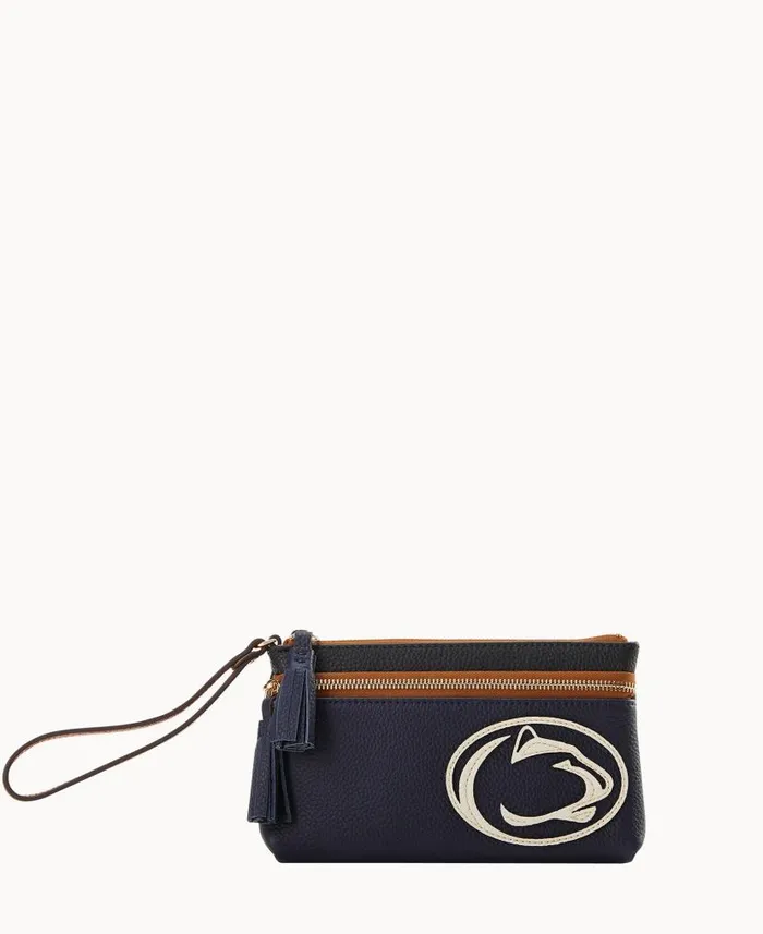 Collegiate Penn State Double Zip Wristlet Penn State ManWoman Dooney and Bourke Wallets Collegiate Penn State Double Zip Wristlet Penn State ManWoman Dooney and Bourke Wallets