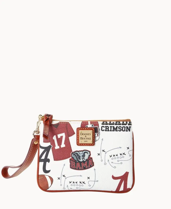 Collegiate University Of Alabama Stadium Wristlet U Of Alabama ManWoman Dooney and Bourke Wallets Collegiate University Of Alabama Stadium Wristlet U Of Alabama ManWoman Dooney and Bourke Wallets