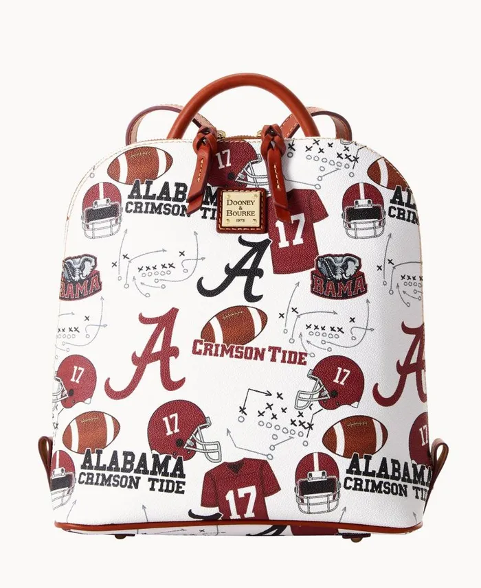Collegiate University Of Alabama Zip Pod Backpack Alabama Woman Dooney and Bourke Backpacks Collegiate University Of Alabama Zip Pod Backpack Alabama Woman Dooney and Bourke Backpacks