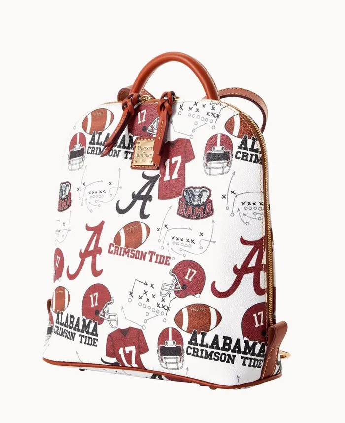 Collegiate University Of Alabama Zip Pod Backpack Alabama Woman Dooney and Bourke Backpacks Collegiate University Of Alabama Zip Pod Backpack Alabama Woman Dooney and Bourke Backpacks