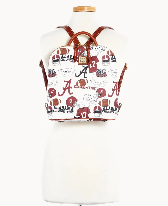 Collegiate University Of Alabama Zip Pod Backpack Alabama Woman Dooney and Bourke Backpacks Collegiate University Of Alabama Zip Pod Backpack Alabama Woman Dooney and Bourke Backpacks
