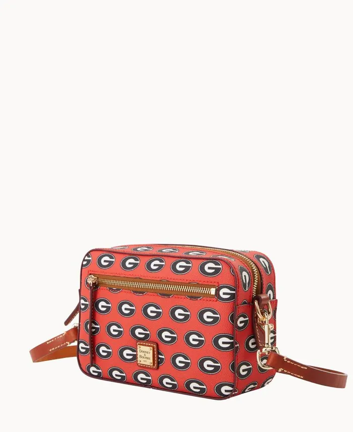 Collegiate University Of Georgia Camera Zip Crossbody U Of Georgia Woman Dooney and Bourke Crossbodies Collegiate University Of Georgia Camera Zip Crossbody U Of Georgia Woman Dooney and Bourke Crossbodies