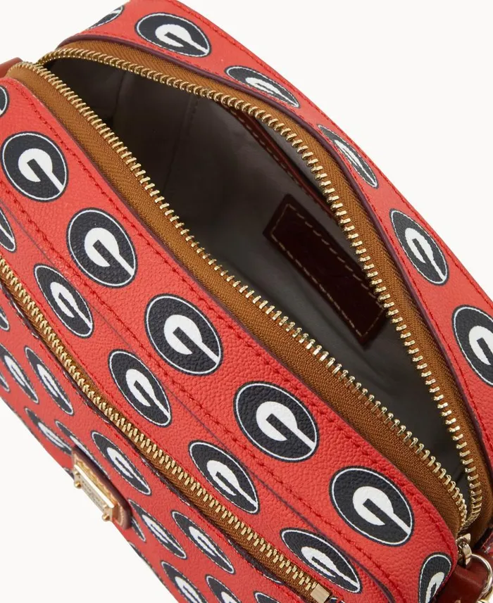 Collegiate University Of Georgia Camera Zip Crossbody U Of Georgia Woman Dooney and Bourke Crossbodies Collegiate University Of Georgia Camera Zip Crossbody U Of Georgia Woman Dooney and Bourke Crossbodies