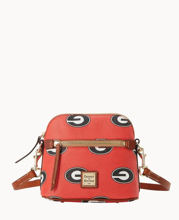 Collegiate University Of Georgia Domed Crossbody Georgia Woman Dooney and Bourke Crossbodies Collegiate University Of Georgia Domed Crossbody Georgia Woman Dooney and Bourke Crossbodies