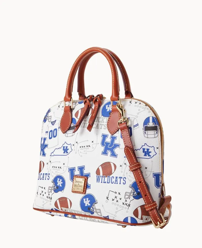 Collegiate University Of Kentucky Zip Zip Satchel U Of Kentucky Woman Dooney and Bourke Satchels Collegiate University Of Kentucky Zip Zip Satchel U Of Kentucky Woman Dooney and Bourke Satchels