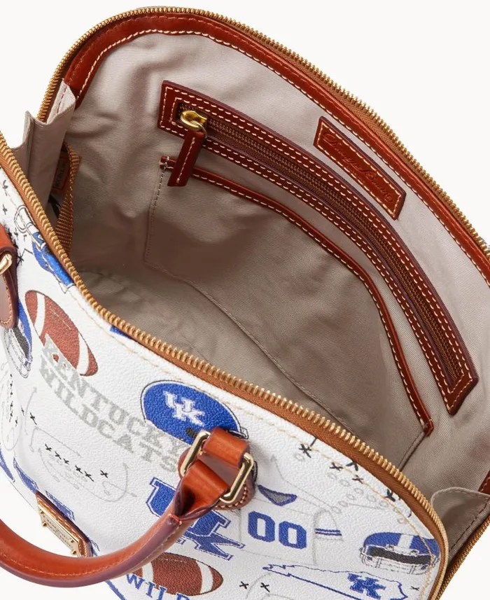 Collegiate University Of Kentucky Zip Zip Satchel U Of Kentucky Woman Dooney and Bourke Satchels Collegiate University Of Kentucky Zip Zip Satchel U Of Kentucky Woman Dooney and Bourke Satchels